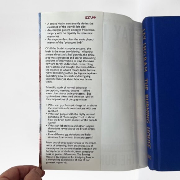 Rare: The Burning House: Unlocking the Mysteries of the Brain- Hard Cover 1994 - Picture 3 of 16